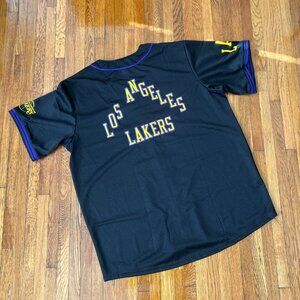 Los Angeles Lakers City Edition Baseball Jersey SGA 11/18/25 - XL (NWOT)